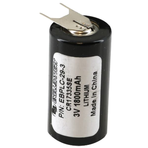 3V Lithium PLC Computer Backup Battery COMP-29-3 Replaces CR17335SE-FT